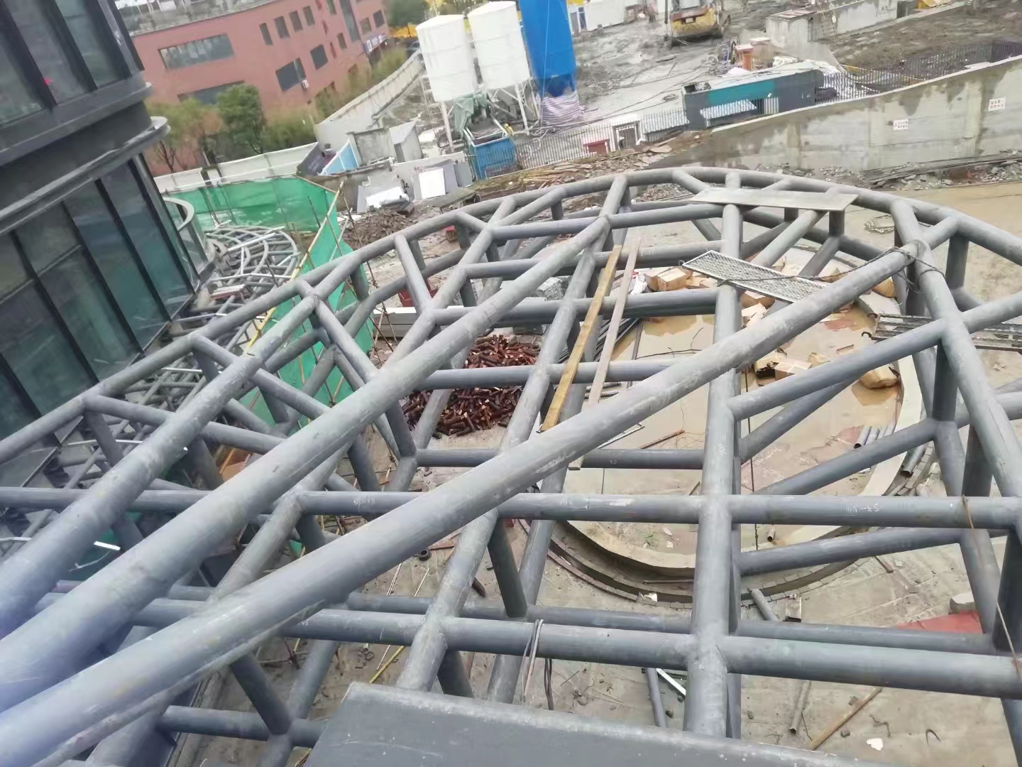 海腾林钢结构的项目安装案例